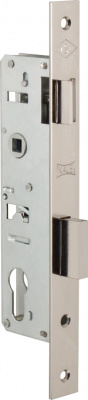 Корпус узкопрофильного Kale kilit (Кале килит) замка с защёлкой 153 (25 mm) w/b (никель)
